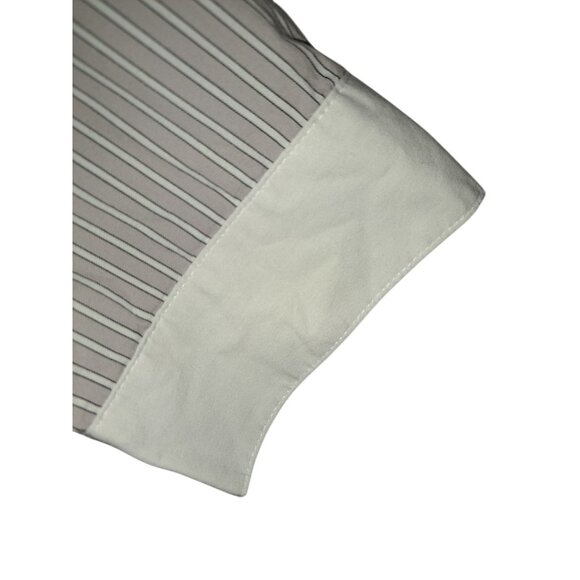 Worthington Womens Plus 2X Pinstripe Button Down Blouse - Picture 6 of 6